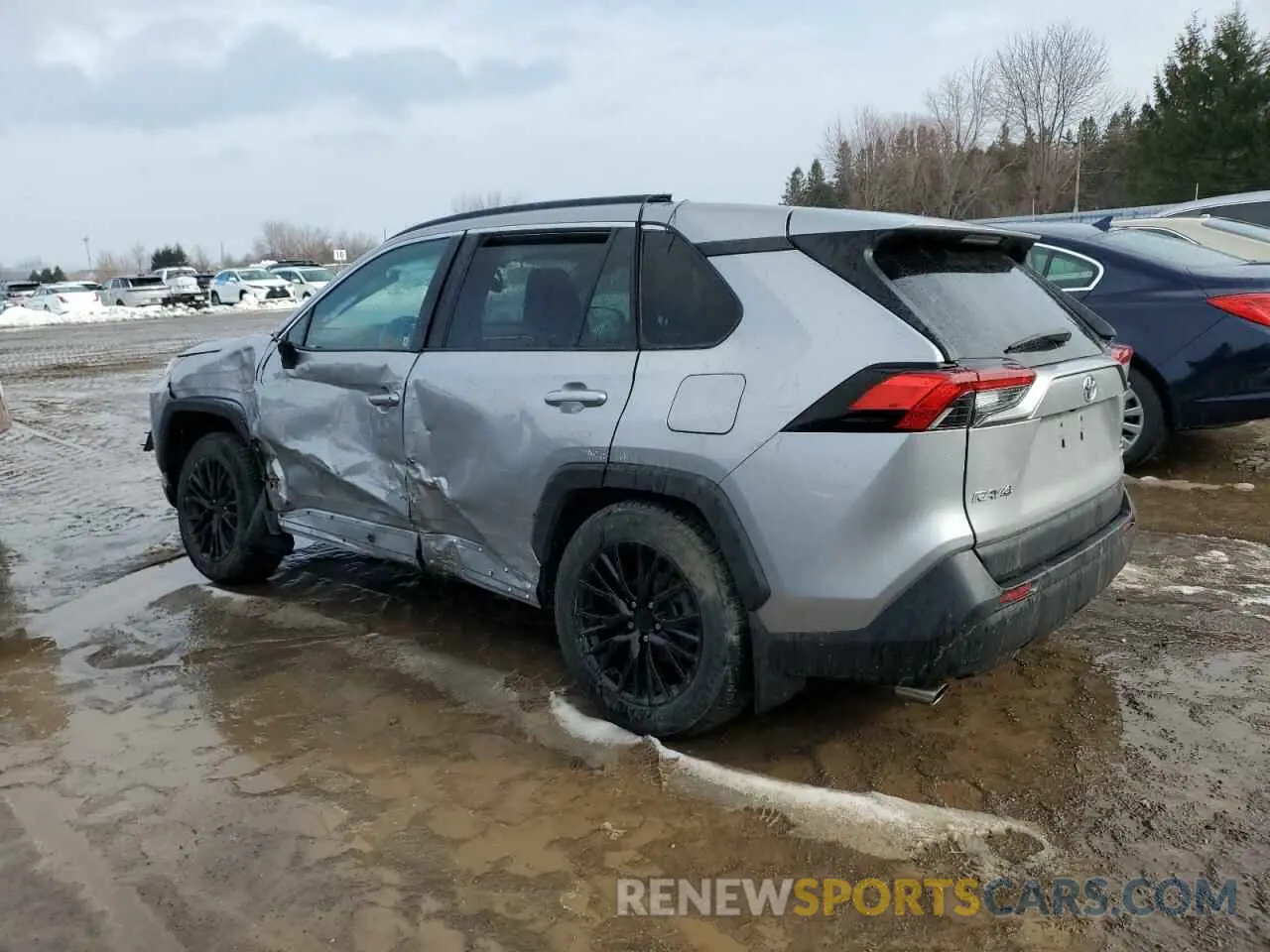 2 Photograph of a damaged car 2T3R1RFVXKC047595 TOYOTA RAV4 2019