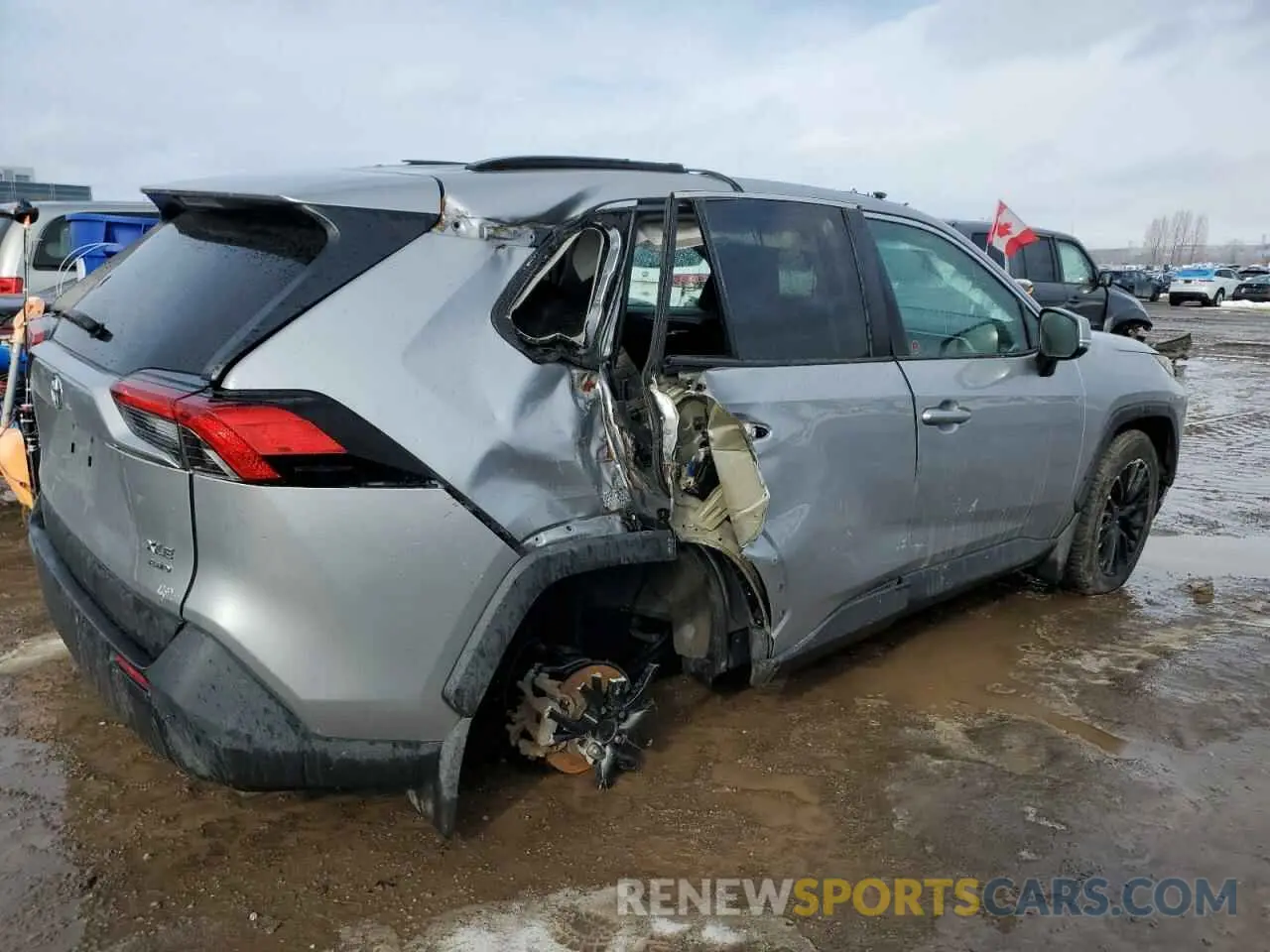 3 Photograph of a damaged car 2T3R1RFVXKC047595 TOYOTA RAV4 2019