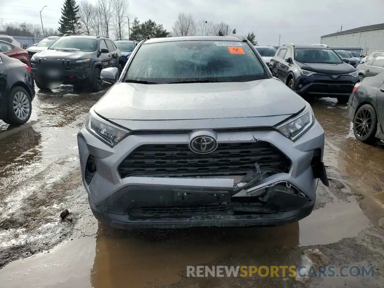 5 Photograph of a damaged car 2T3R1RFVXKC047595 TOYOTA RAV4 2019