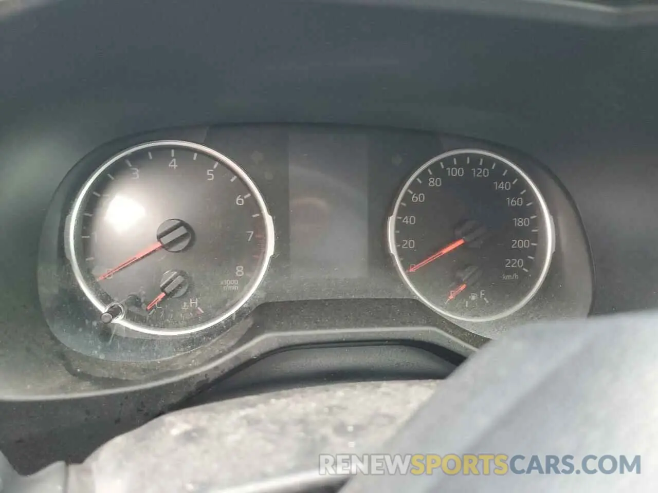9 Photograph of a damaged car 2T3R1RFVXKC047595 TOYOTA RAV4 2019