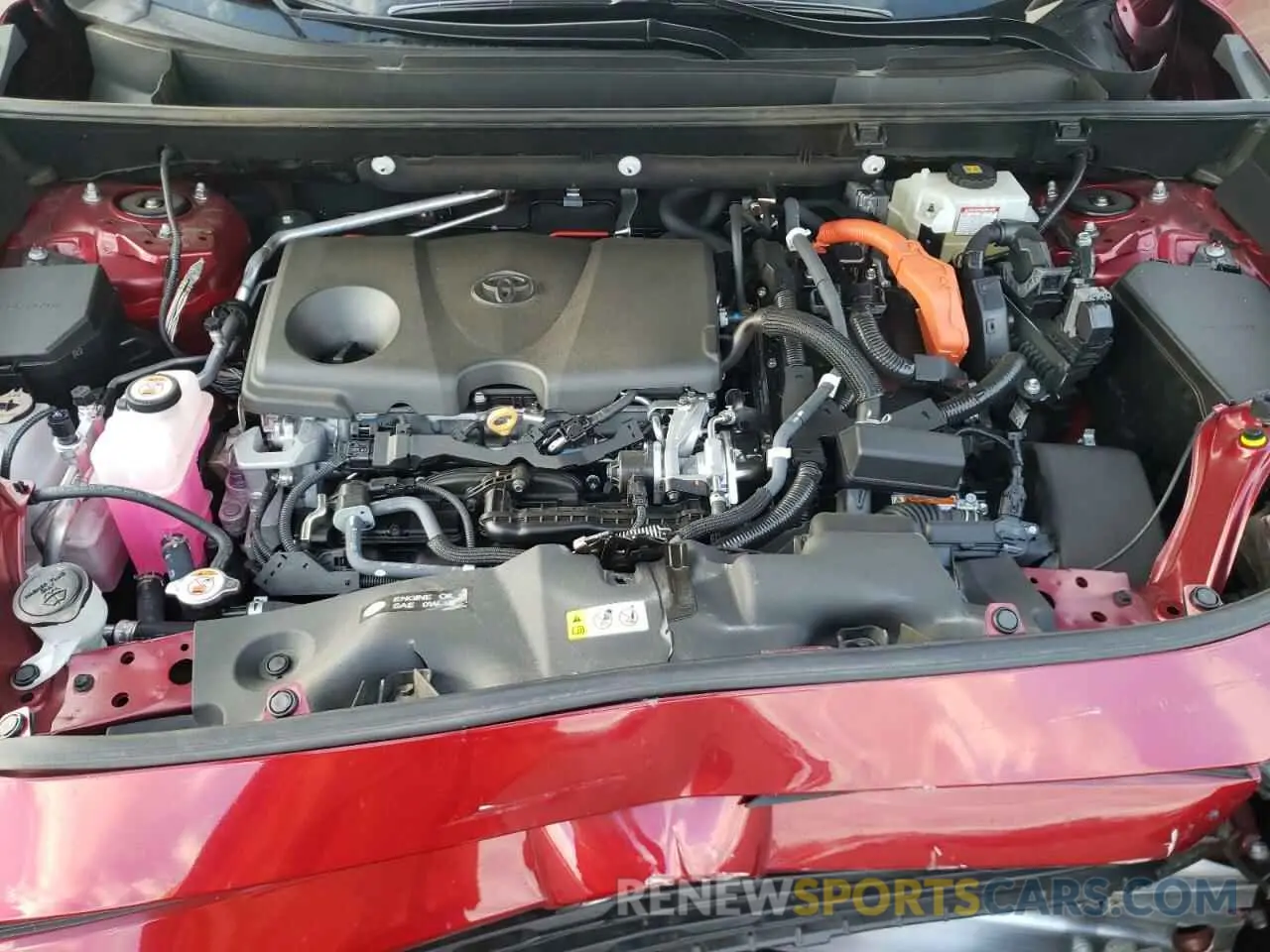 7 Photograph of a damaged car 2T3RWRFV0KW013004 TOYOTA RAV4 2019