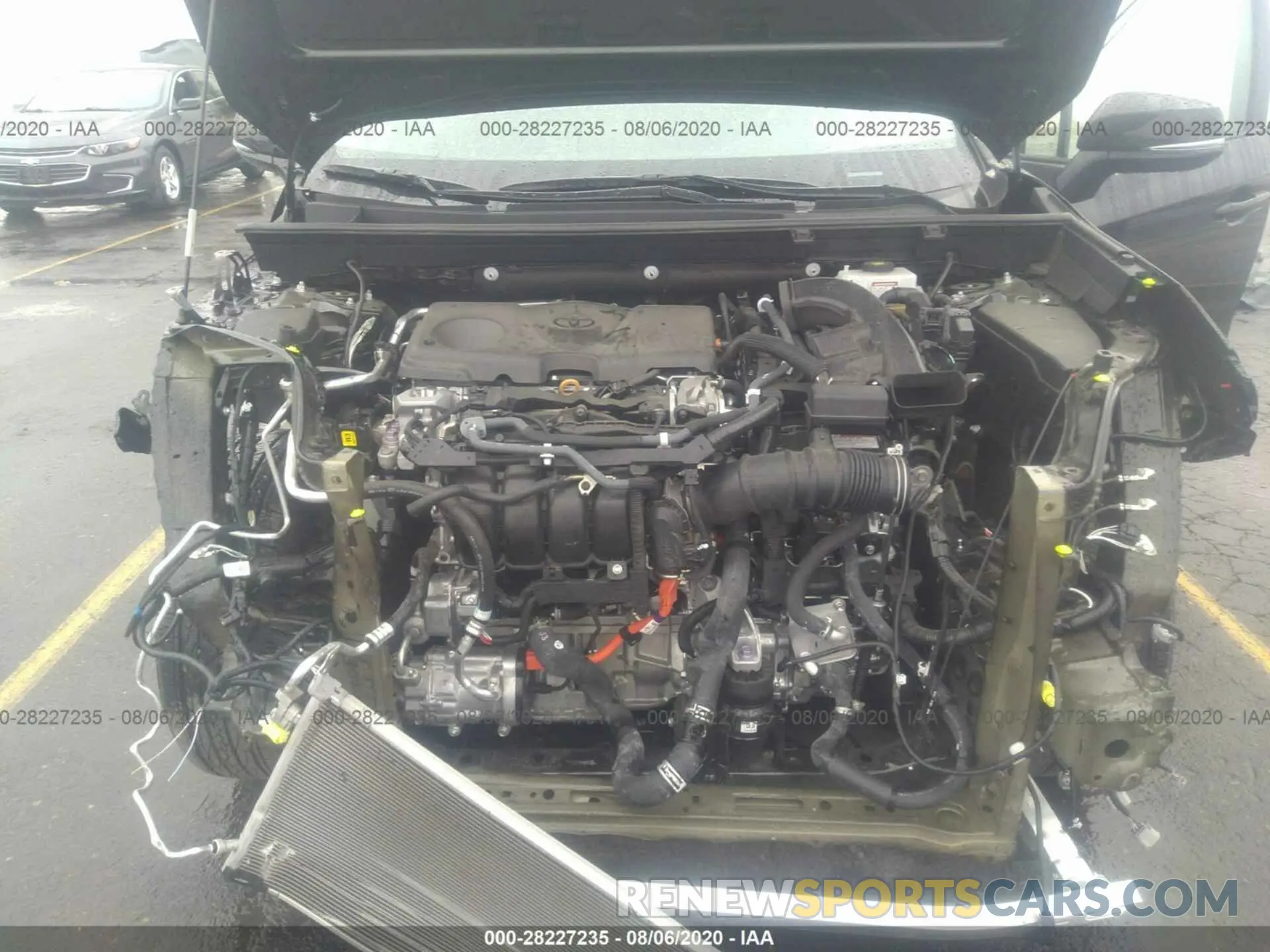 10 Photograph of a damaged car 2T3RWRFV1KW044262 TOYOTA RAV4 2019