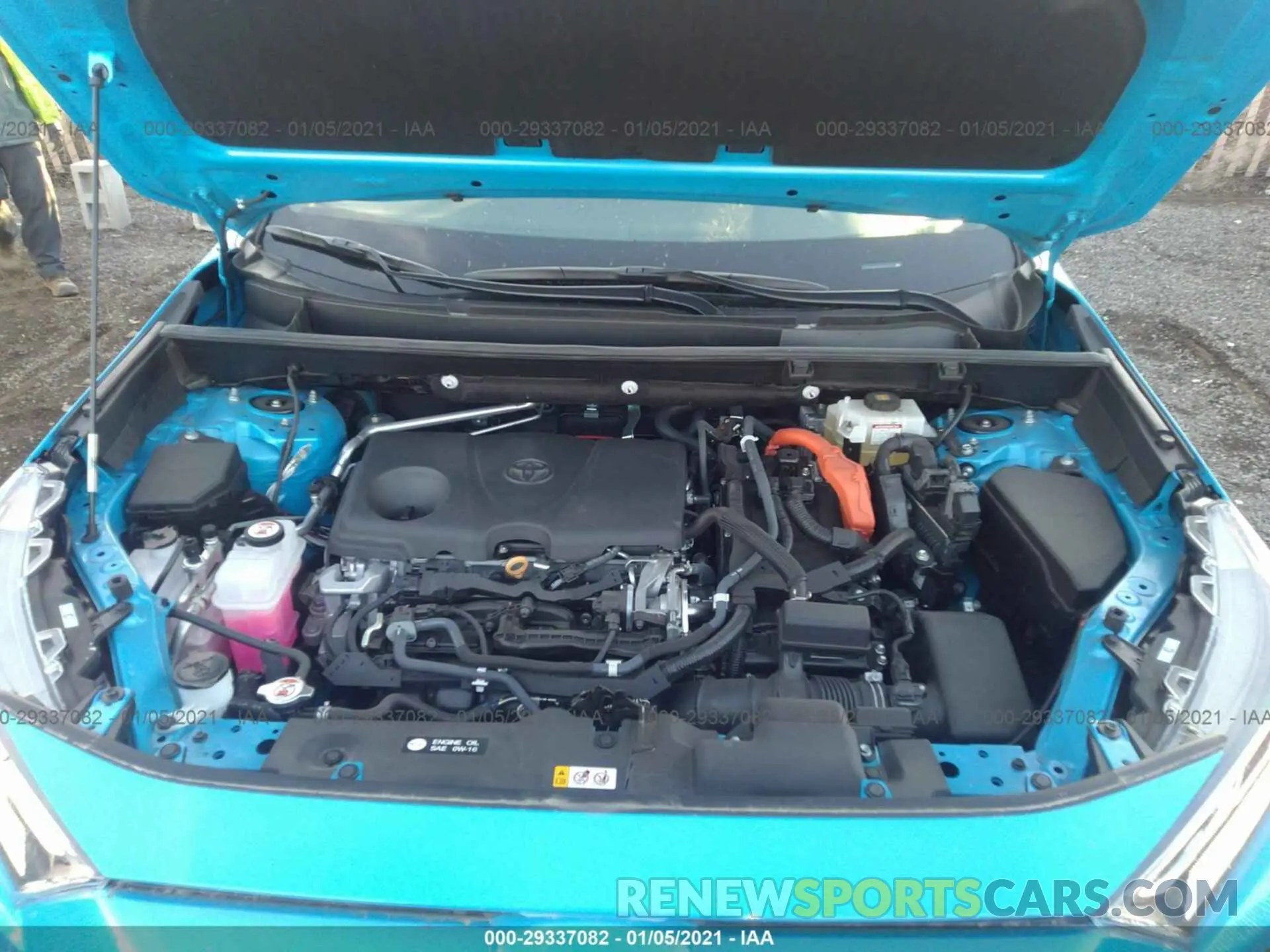 10 Photograph of a damaged car 2T3RWRFV2KW032055 TOYOTA RAV4 2019