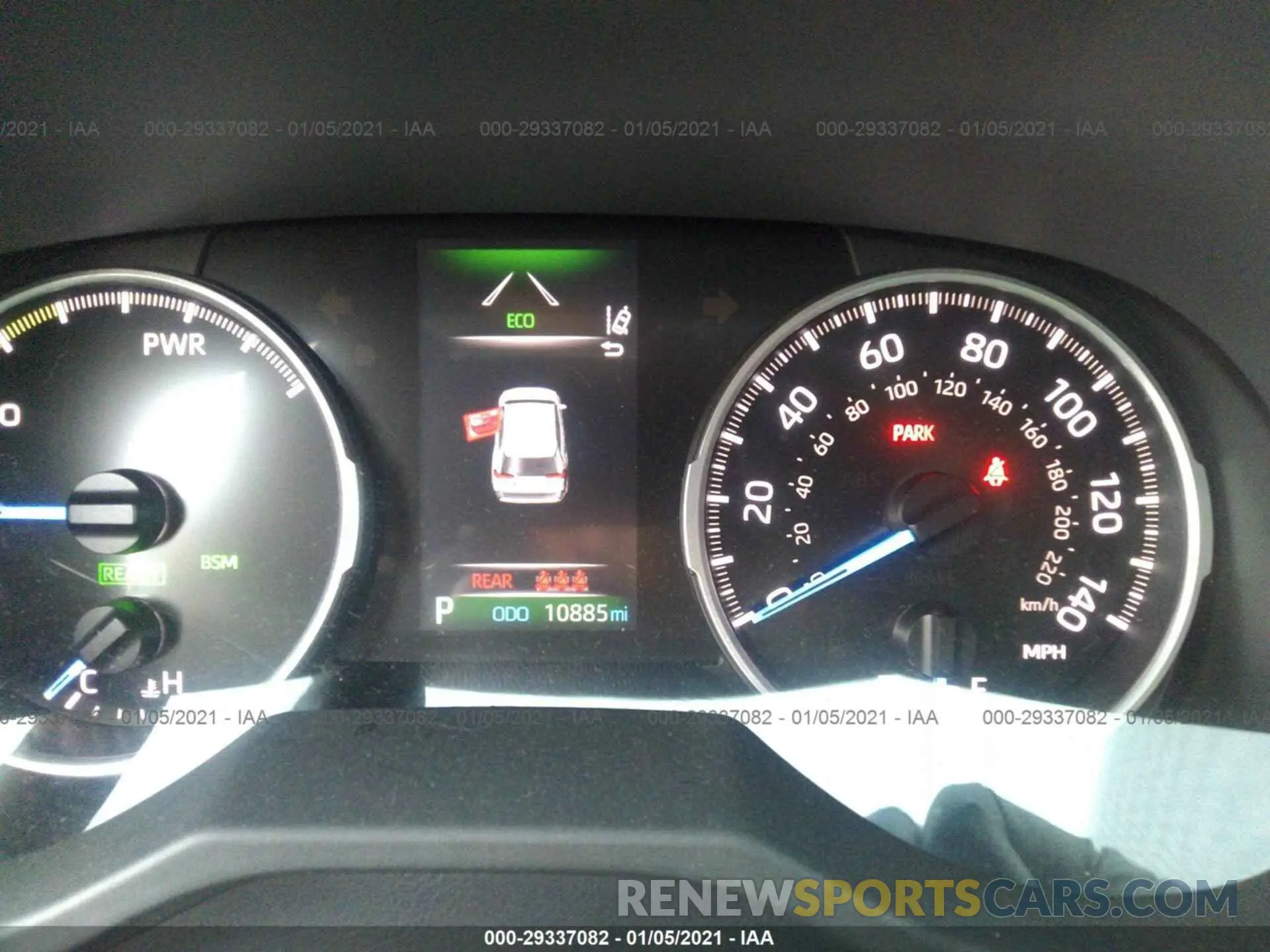7 Photograph of a damaged car 2T3RWRFV2KW032055 TOYOTA RAV4 2019