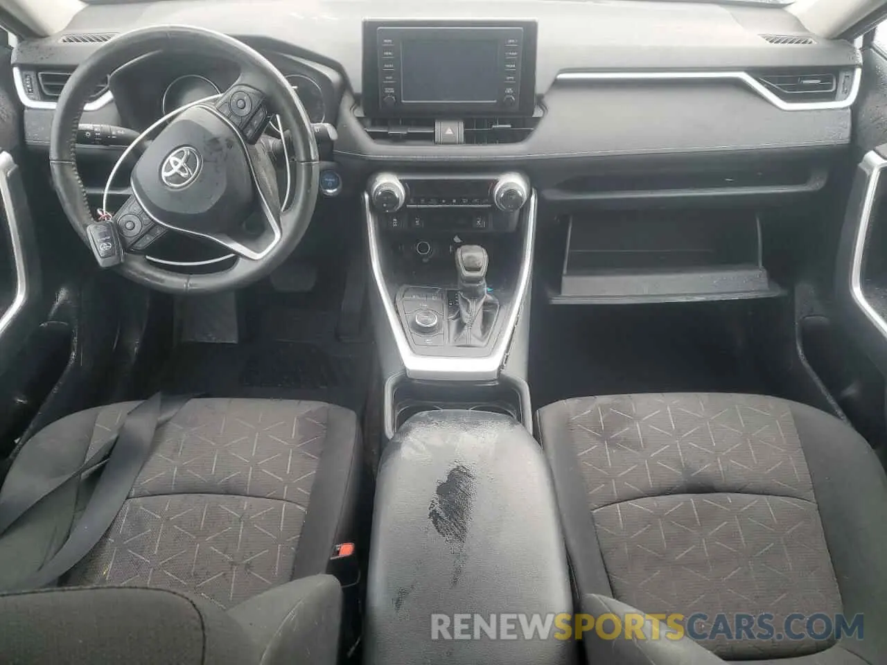 8 Фотография поврежденного автомобиля 2T3RWRFV4KW018741 TOYOTA RAV4 2019
