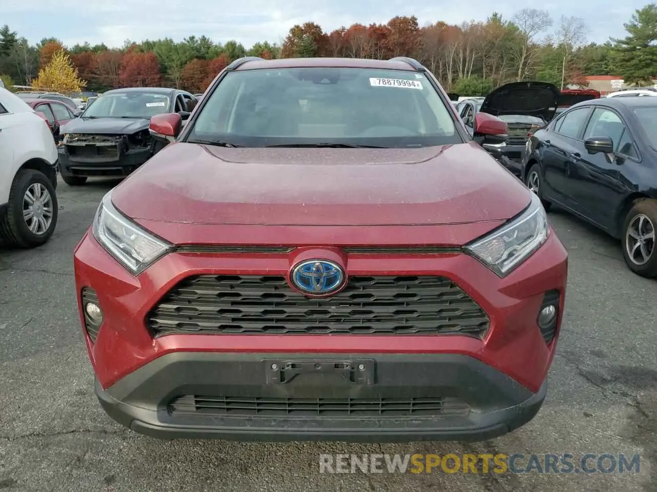 5 Photograph of a damaged car 2T3RWRFV4KW034390 TOYOTA RAV4 2019