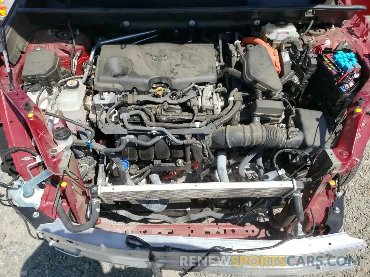 11 Фотография поврежденного автомобиля 2T3RWRFV8KW019732 TOYOTA RAV4 2019