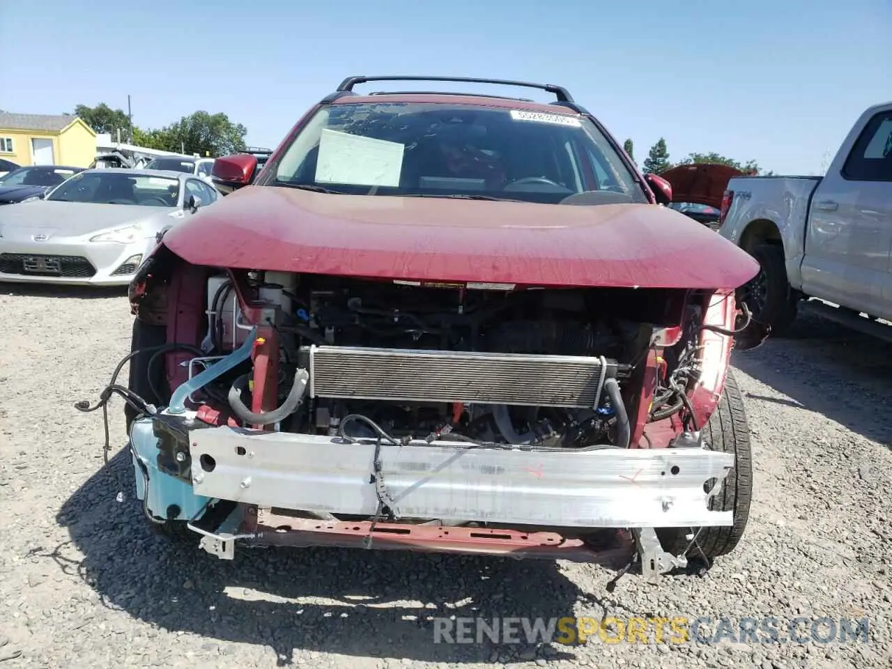 5 Фотография поврежденного автомобиля 2T3RWRFV8KW019732 TOYOTA RAV4 2019