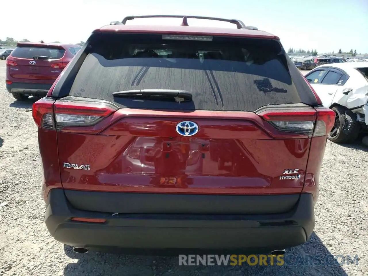6 Фотография поврежденного автомобиля 2T3RWRFV8KW019732 TOYOTA RAV4 2019