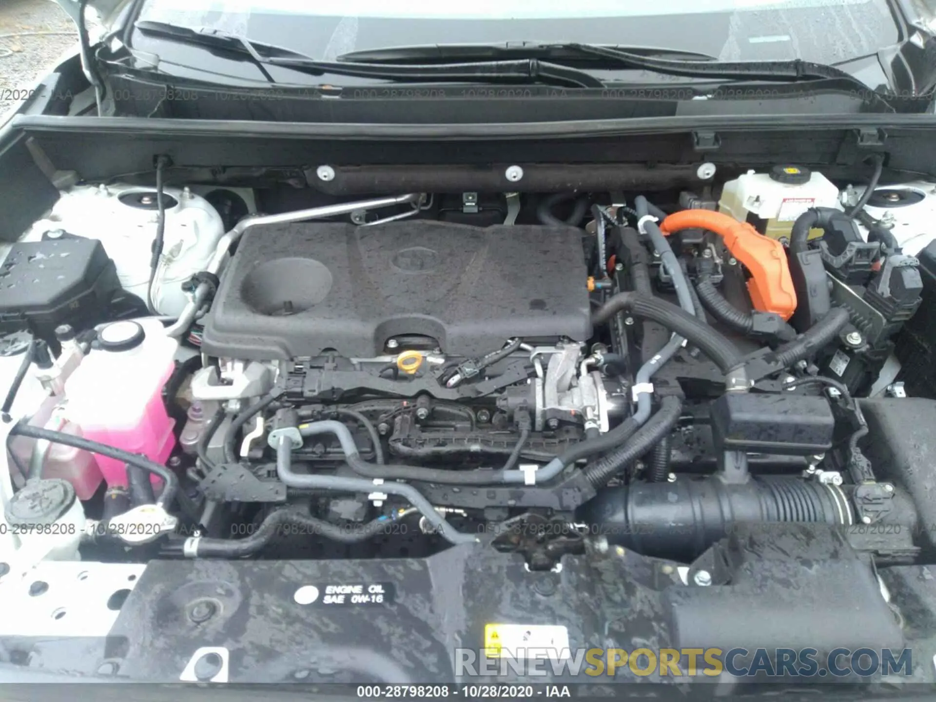 10 Photograph of a damaged car 2T3RWRFV8KW038524 TOYOTA RAV4 2019