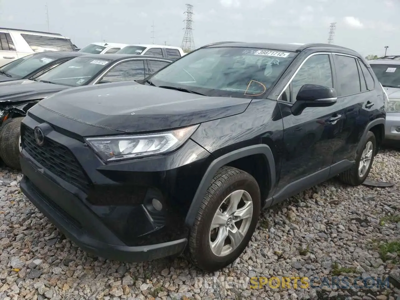 2 Photograph of a damaged car 2T3W1RFV0KC002085 TOYOTA RAV4 2019