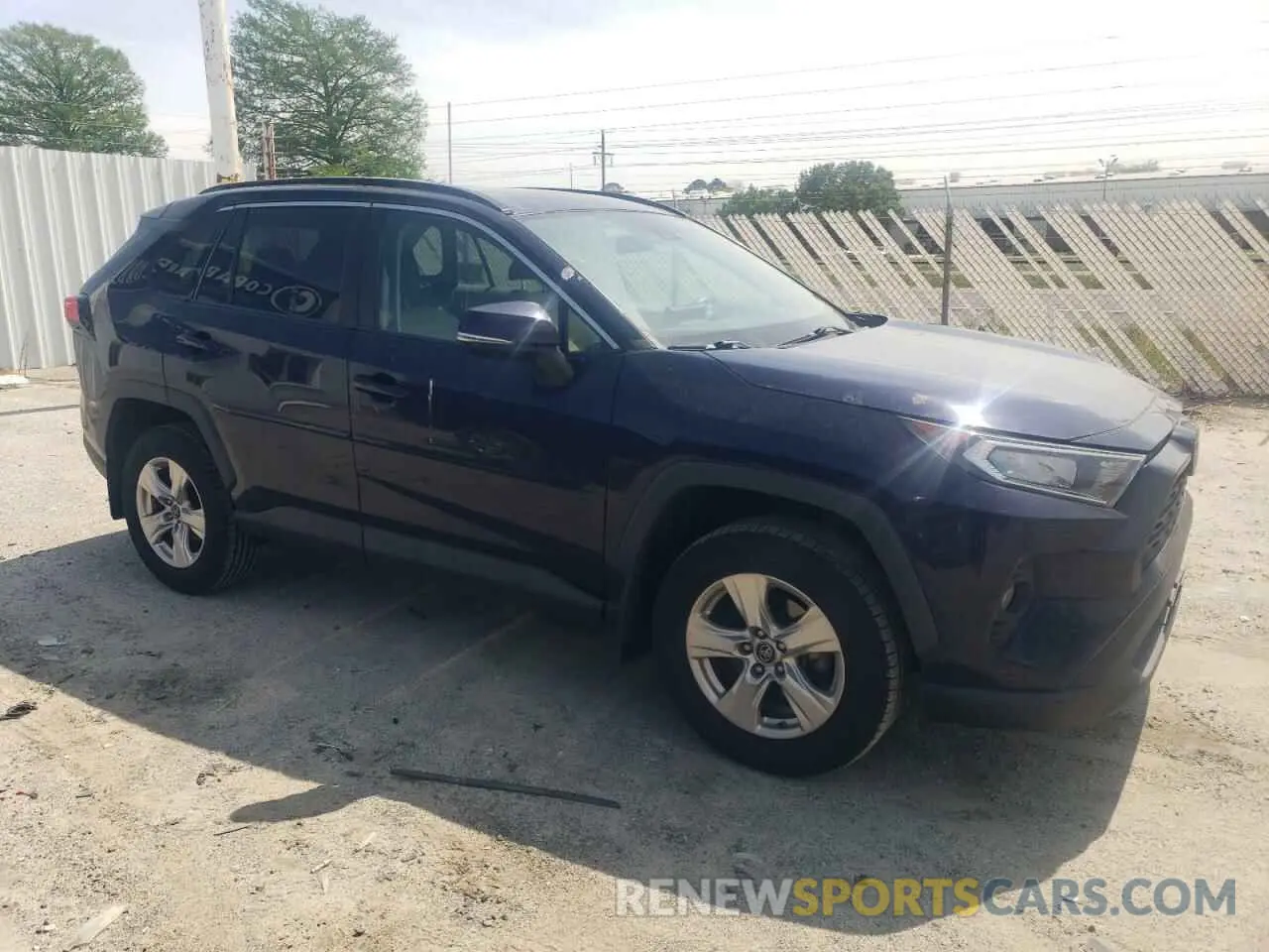 4 Photograph of a damaged car 2T3W1RFV0KC027858 TOYOTA RAV4 2019