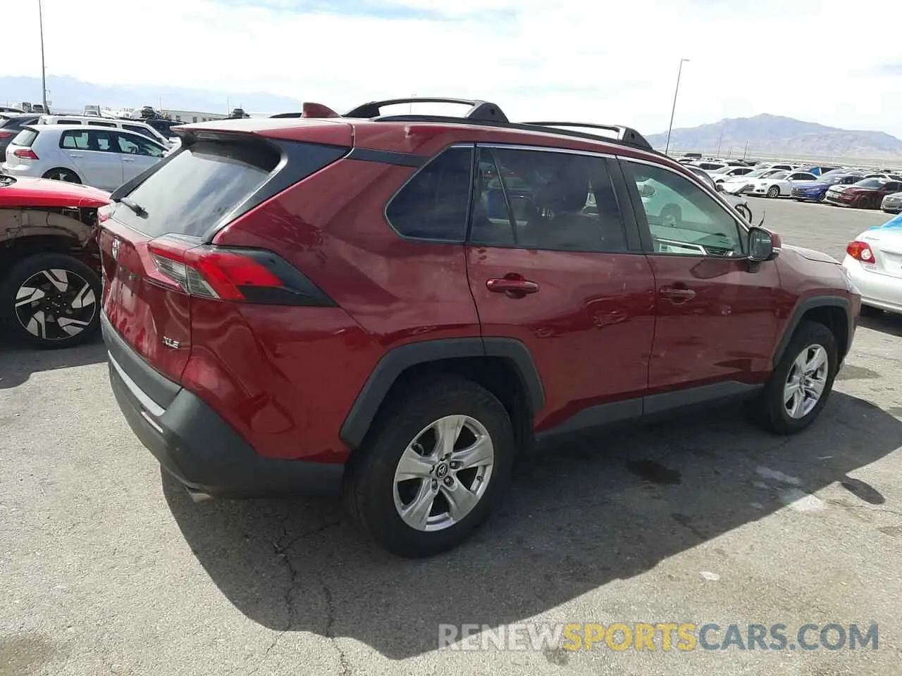 3 Photograph of a damaged car 2T3W1RFV0KW030547 TOYOTA RAV4 2019