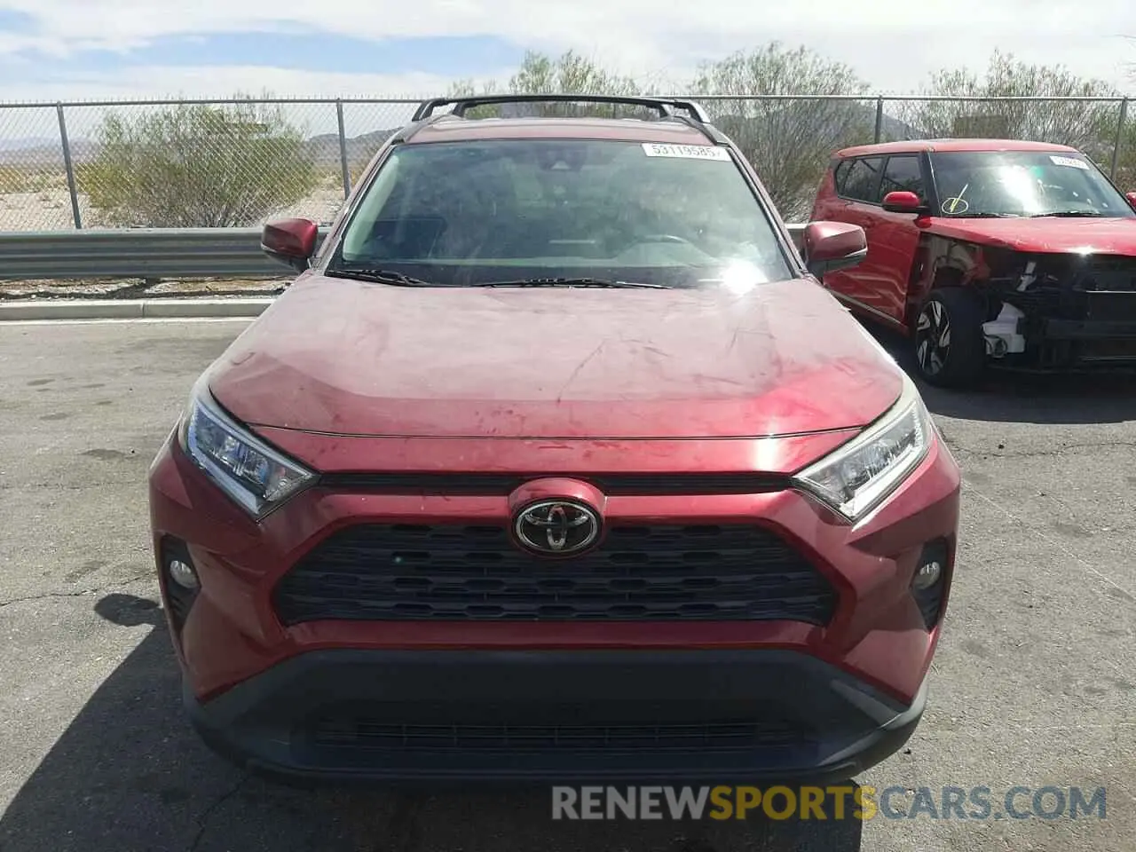5 Photograph of a damaged car 2T3W1RFV0KW030547 TOYOTA RAV4 2019