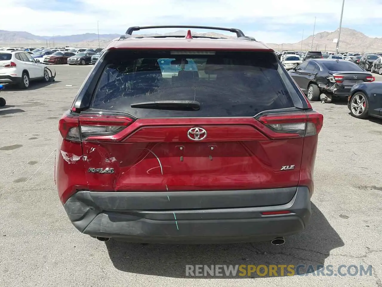 6 Photograph of a damaged car 2T3W1RFV0KW030547 TOYOTA RAV4 2019
