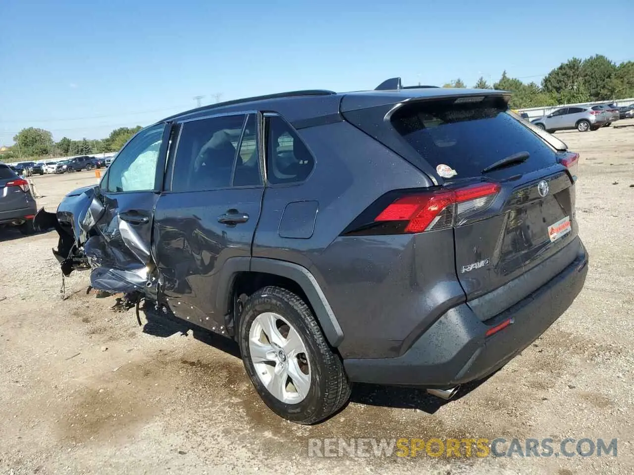 2 Photograph of a damaged car 2T3W1RFV0KW034162 TOYOTA RAV4 2019