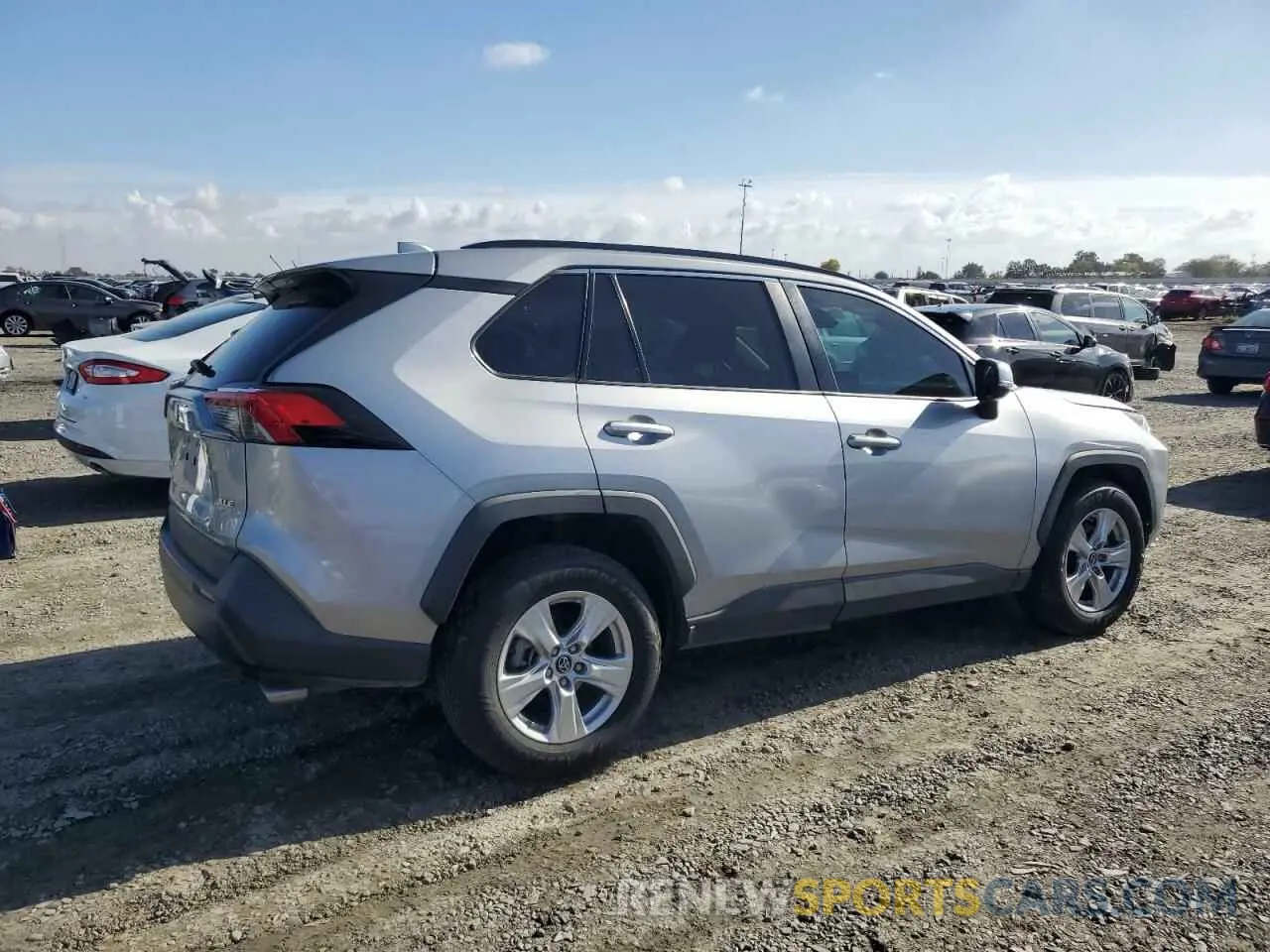 3 Photograph of a damaged car 2T3W1RFV0KW036705 TOYOTA RAV4 2019