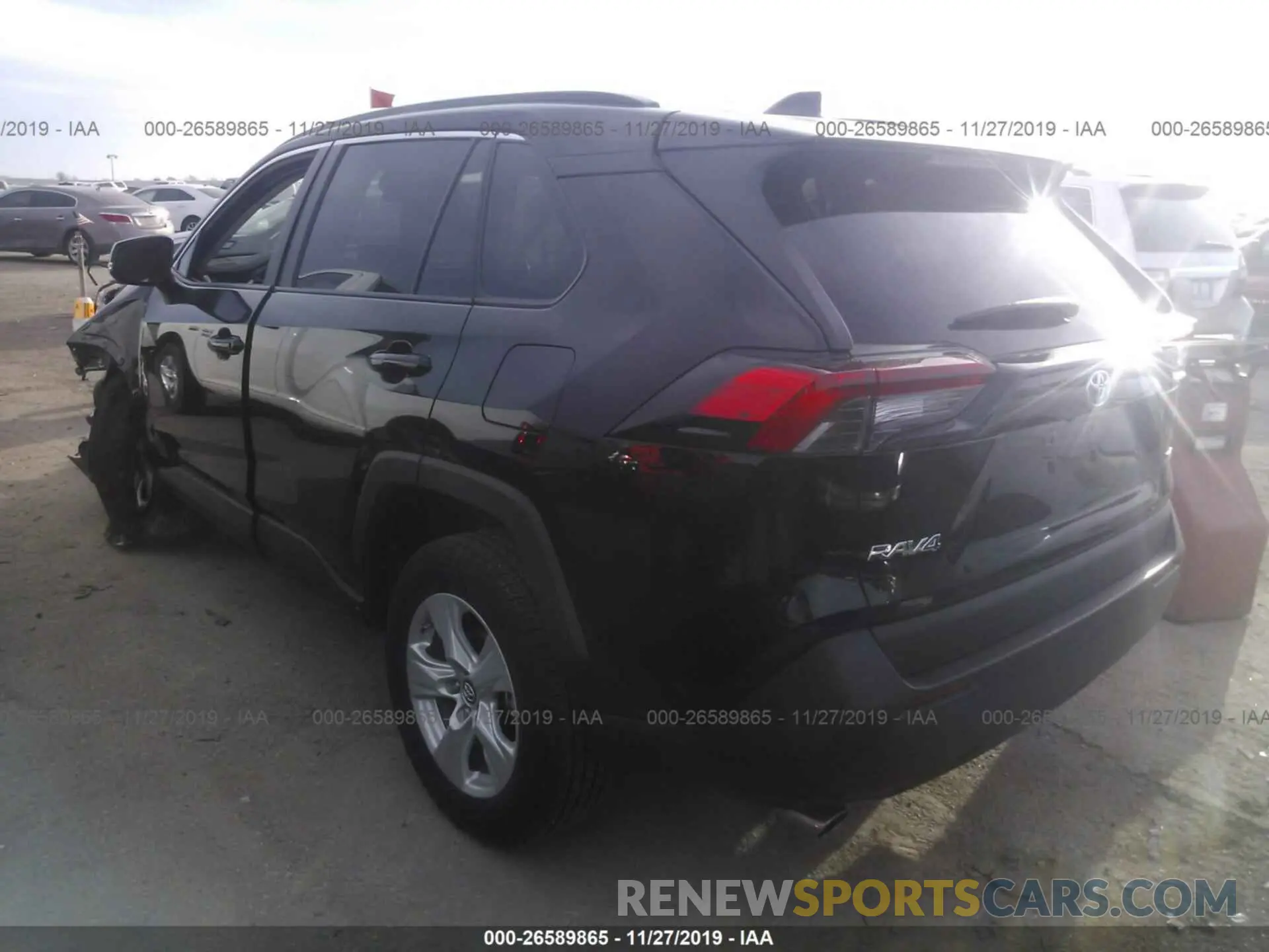 3 Photograph of a damaged car 2T3W1RFV1KW001607 TOYOTA RAV4 2019