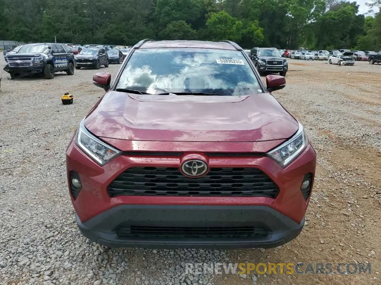 5 Photograph of a damaged car 2T3W1RFV1KW033201 TOYOTA RAV4 2019