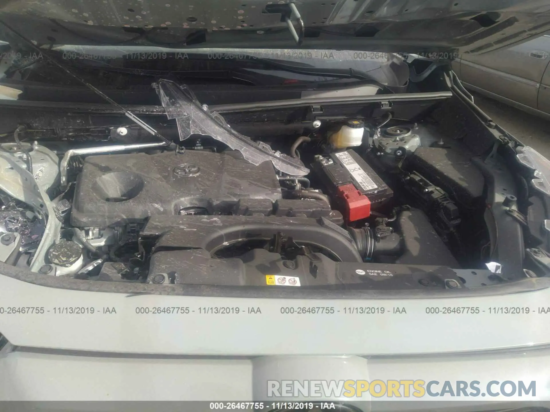 10 Photograph of a damaged car 2T3W1RFV1KW042447 TOYOTA RAV4 2019