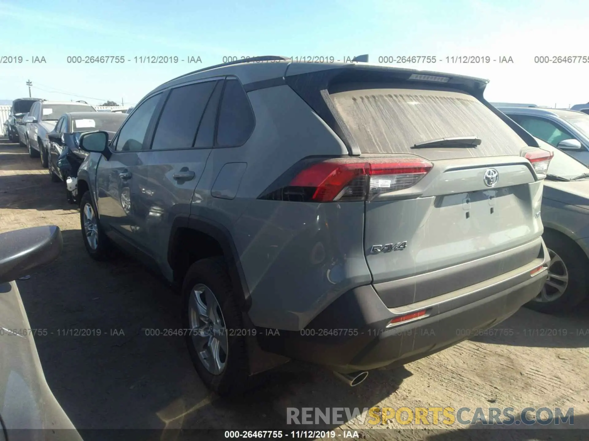 3 Photograph of a damaged car 2T3W1RFV1KW042447 TOYOTA RAV4 2019