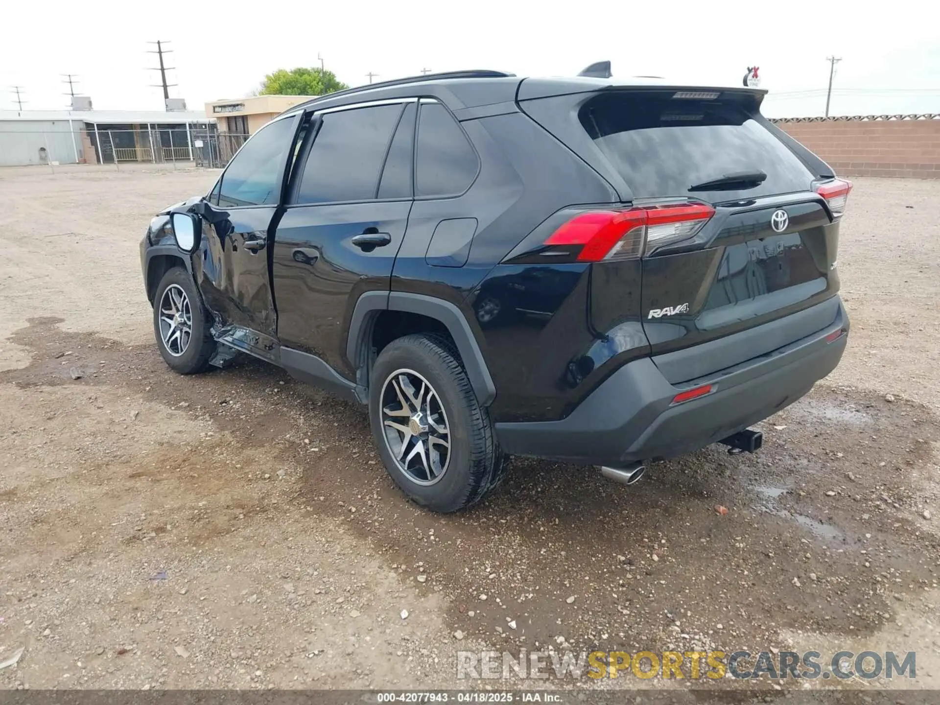 3 Photograph of a damaged car 2T3W1RFV1KW043291 TOYOTA RAV4 2019