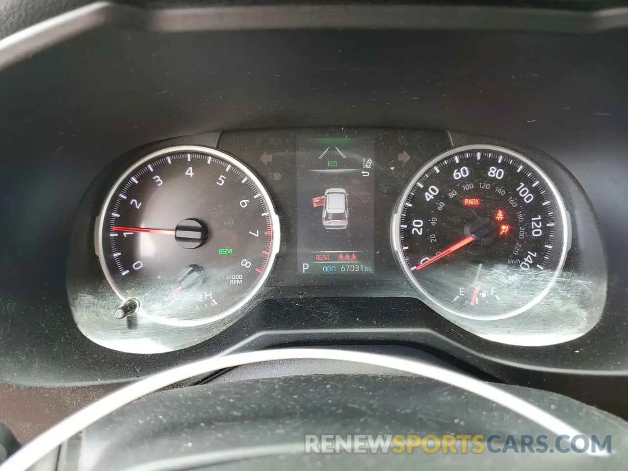 9 Photograph of a damaged car 2T3W1RFV1KW051326 TOYOTA RAV4 2019