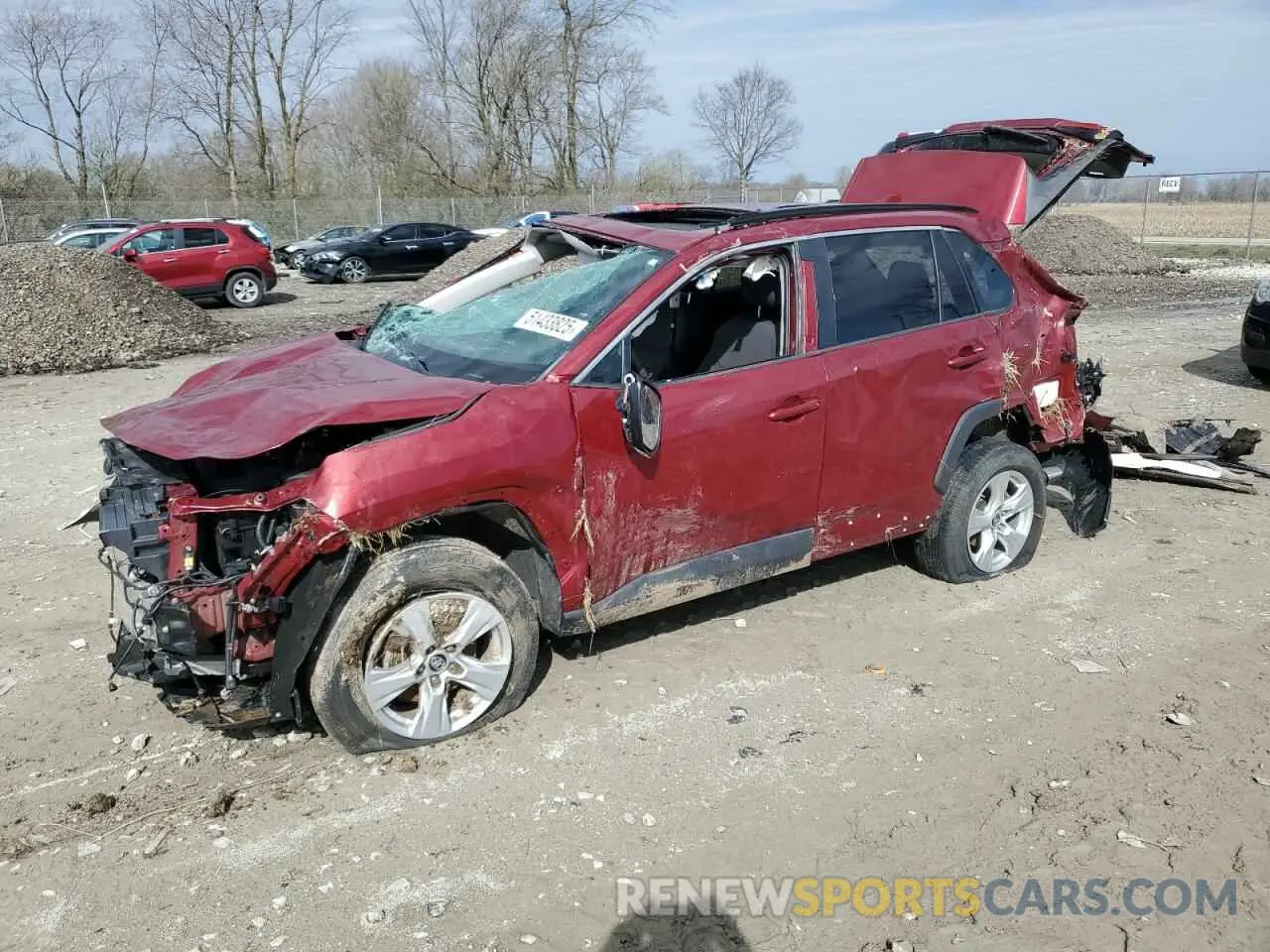 1 Фотография поврежденного автомобиля 2T3W1RFV2KW009070 TOYOTA RAV4 2019