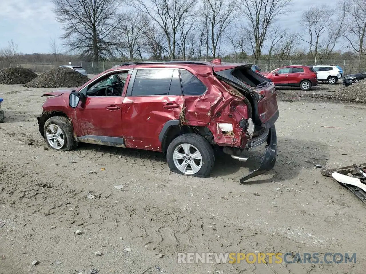 2 Фотография поврежденного автомобиля 2T3W1RFV2KW009070 TOYOTA RAV4 2019