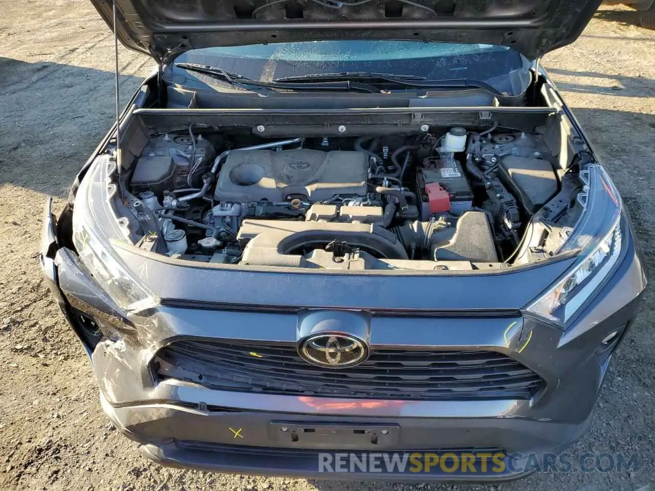 11 Фотография поврежденного автомобиля 2T3W1RFV2KW034874 TOYOTA RAV4 2019