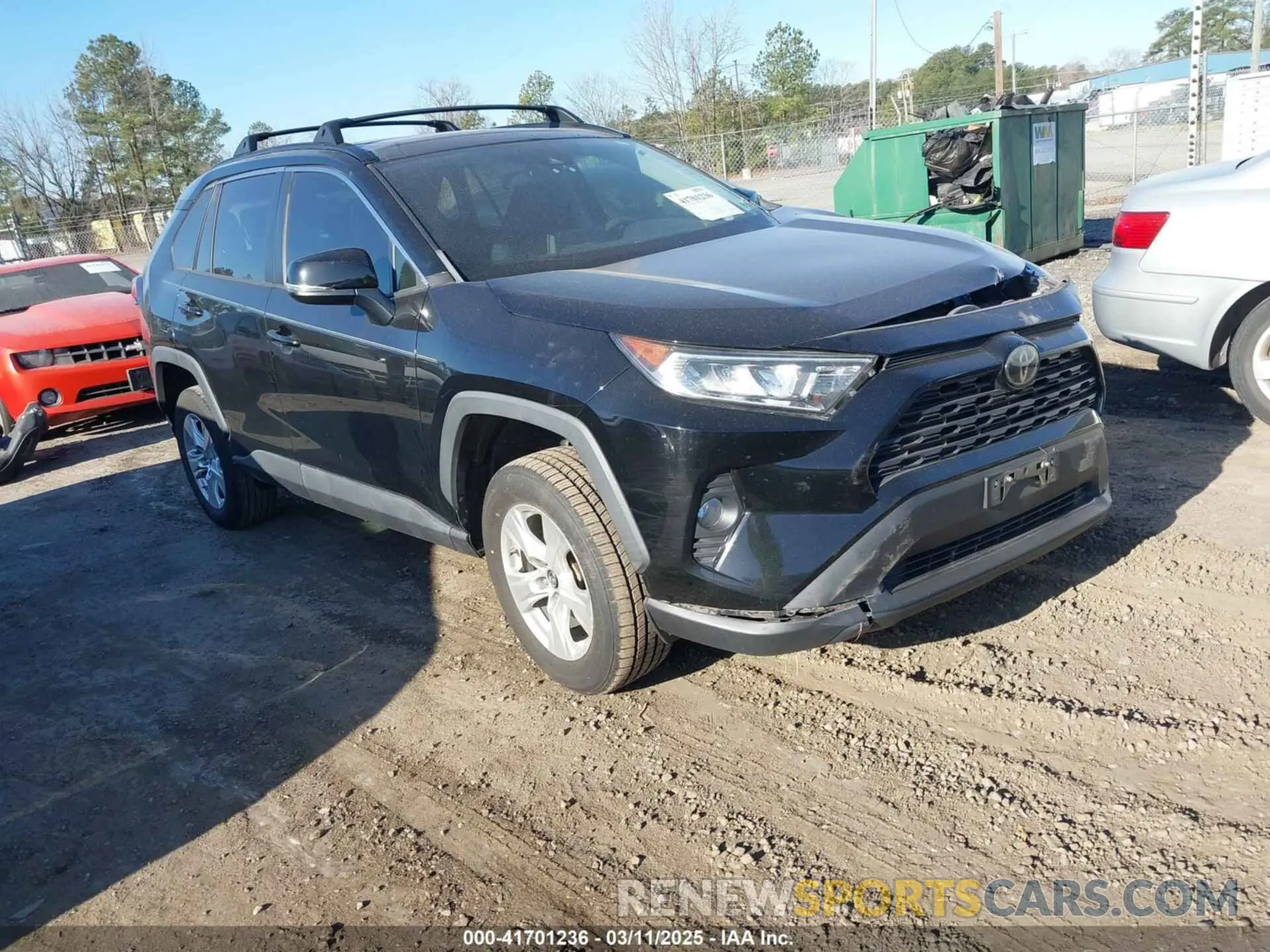 1 Photograph of a damaged car 2T3W1RFV3KC002372 TOYOTA RAV4 2019