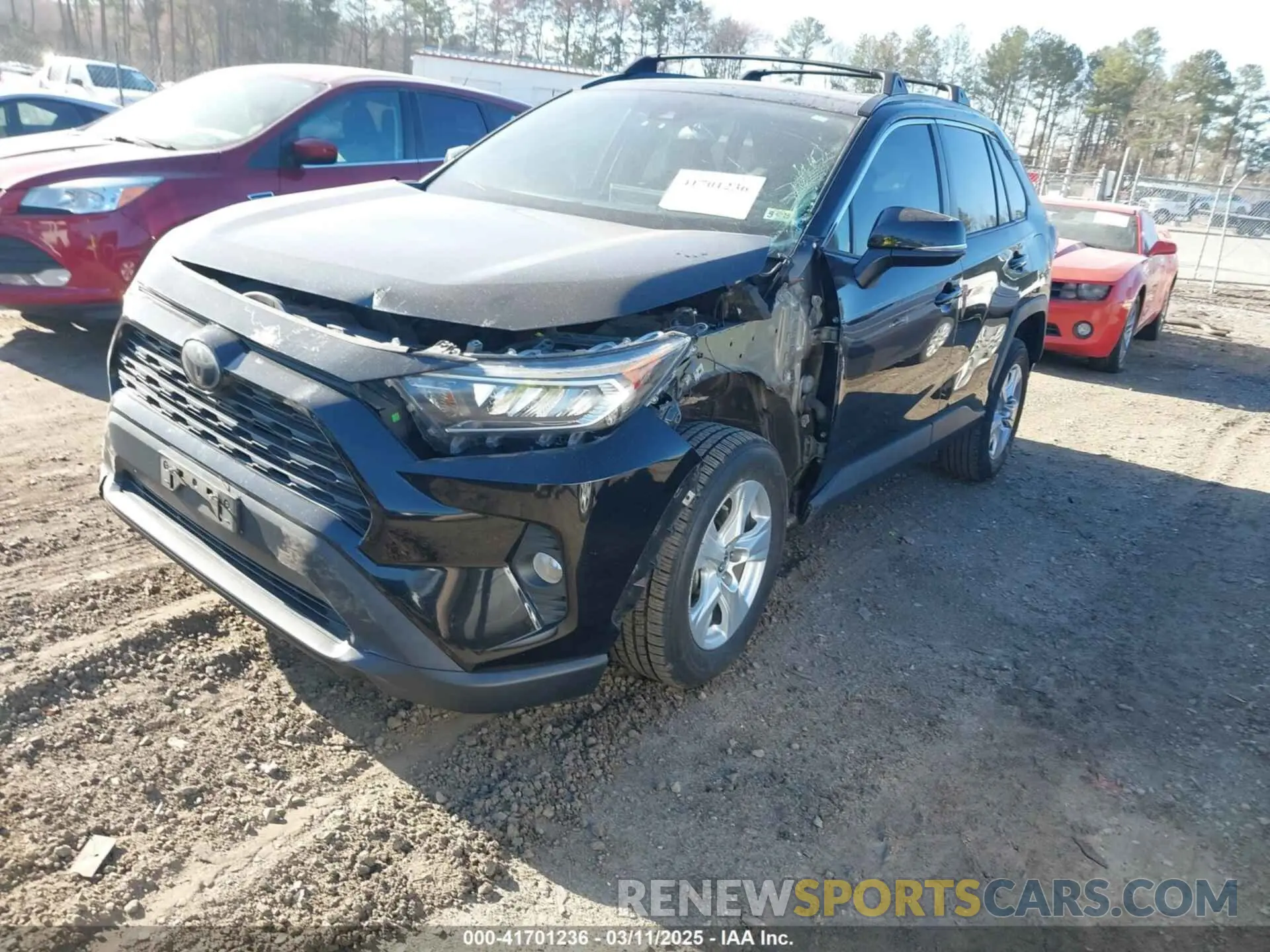 2 Photograph of a damaged car 2T3W1RFV3KC002372 TOYOTA RAV4 2019