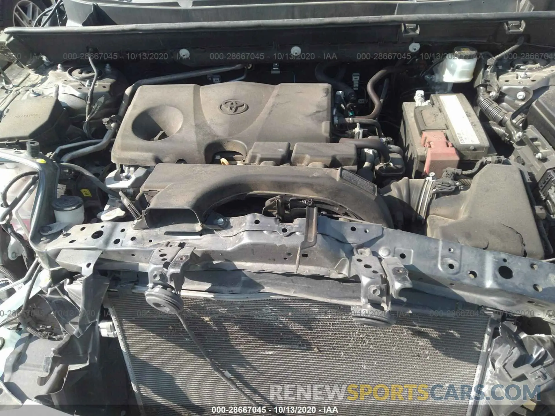 10 Photograph of a damaged car 2T3W1RFV3KC012951 TOYOTA RAV4 2019