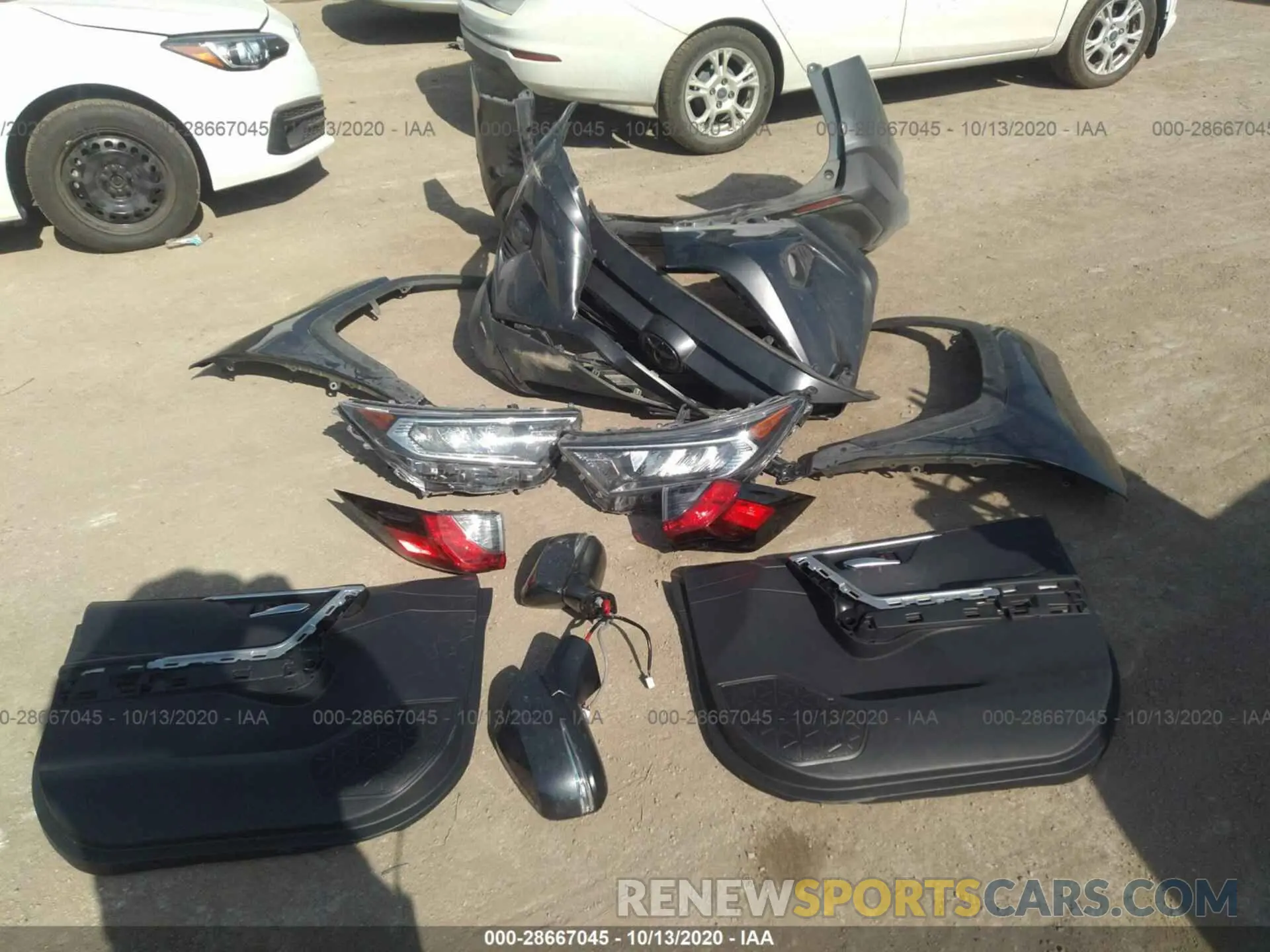 12 Photograph of a damaged car 2T3W1RFV3KC012951 TOYOTA RAV4 2019