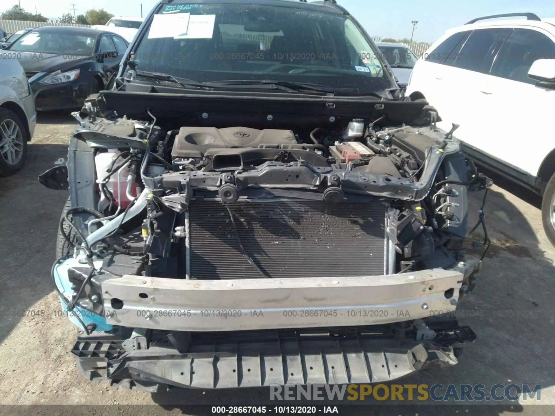 6 Photograph of a damaged car 2T3W1RFV3KC012951 TOYOTA RAV4 2019