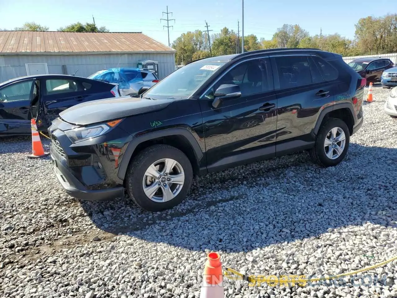 1 Photograph of a damaged car 2T3W1RFV3KC023612 TOYOTA RAV4 2019