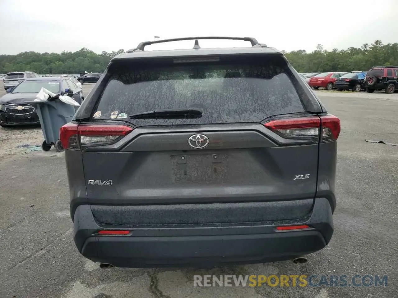 6 Фотография поврежденного автомобиля 2T3W1RFV3KW002676 TOYOTA RAV4 2019