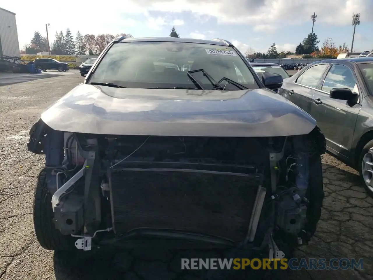 5 Photograph of a damaged car 2T3W1RFV3KW006162 TOYOTA RAV4 2019