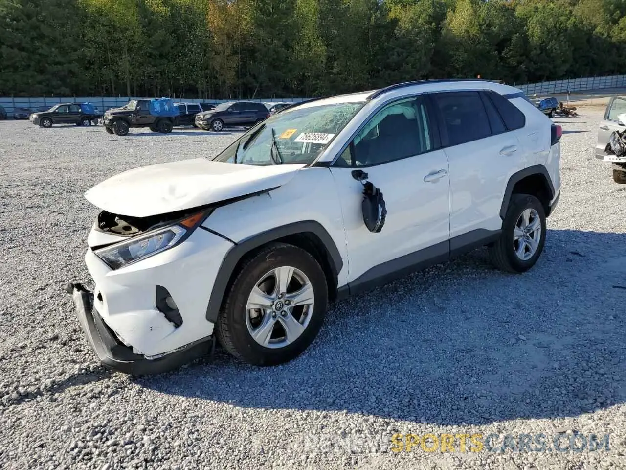 1 Фотография поврежденного автомобиля 2T3W1RFV4KC005412 TOYOTA RAV4 2019