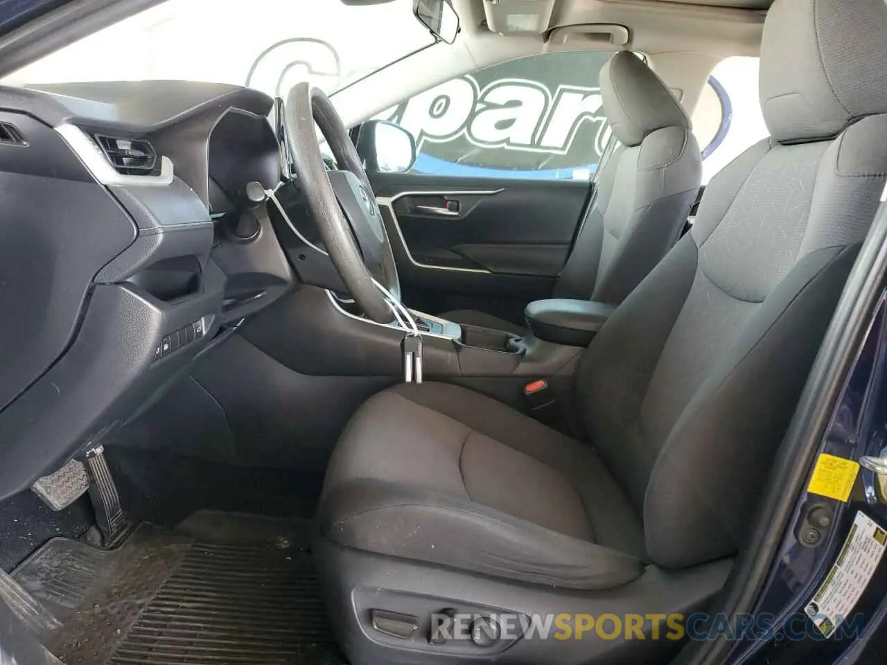 7 Фотография поврежденного автомобиля 2T3W1RFV4KC012389 TOYOTA RAV4 2019