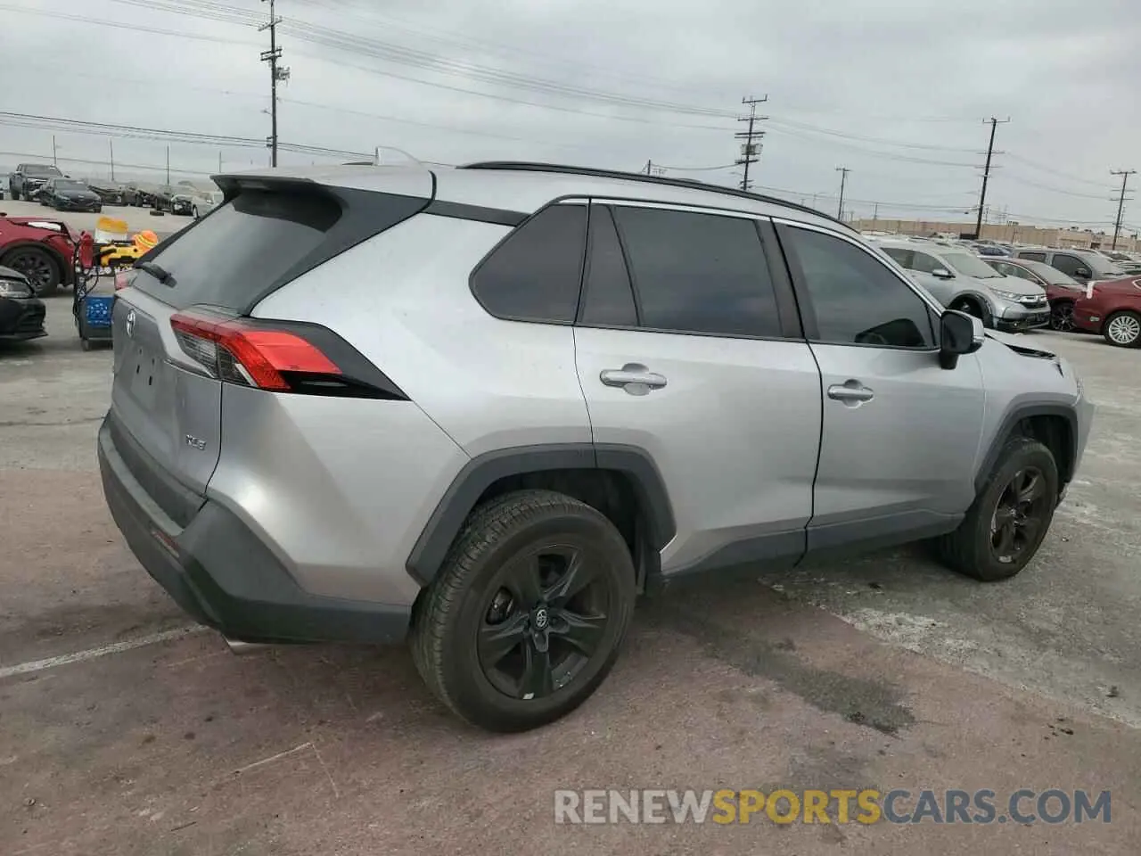 3 Photograph of a damaged car 2T3W1RFV4KC017334 TOYOTA RAV4 2019