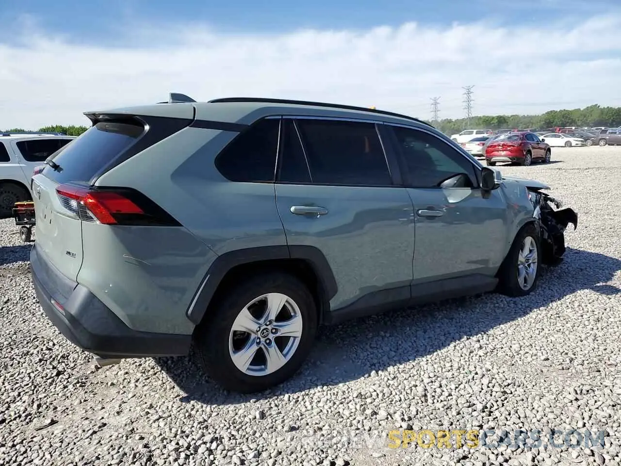 3 Фотография поврежденного автомобиля 2T3W1RFV4KW011788 TOYOTA RAV4 2019