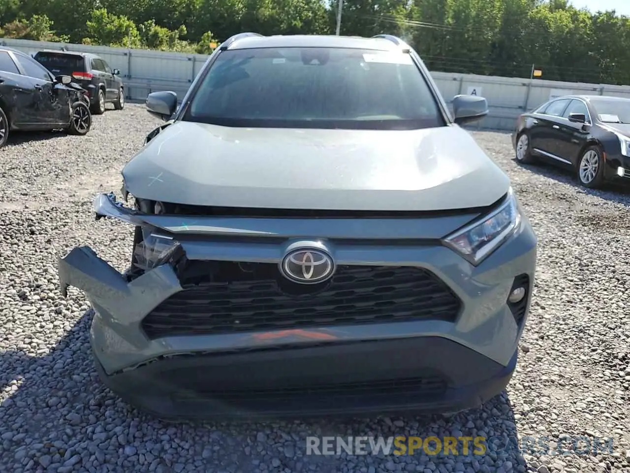 5 Фотография поврежденного автомобиля 2T3W1RFV4KW011788 TOYOTA RAV4 2019