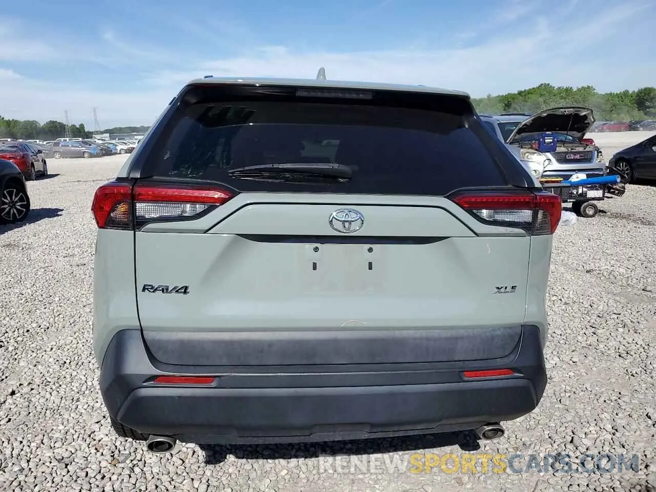 6 Фотография поврежденного автомобиля 2T3W1RFV4KW011788 TOYOTA RAV4 2019