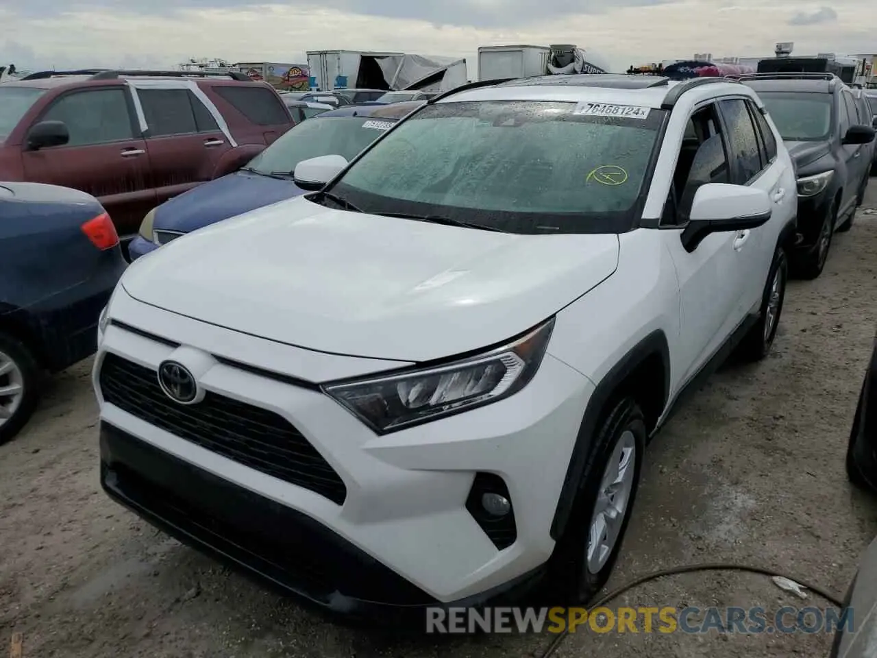 1 Фотография поврежденного автомобиля 2T3W1RFV4KW015176 TOYOTA RAV4 2019