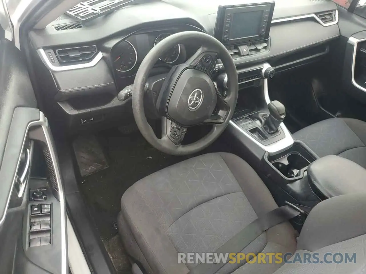 10 Фотография поврежденного автомобиля 2T3W1RFV4KW015176 TOYOTA RAV4 2019