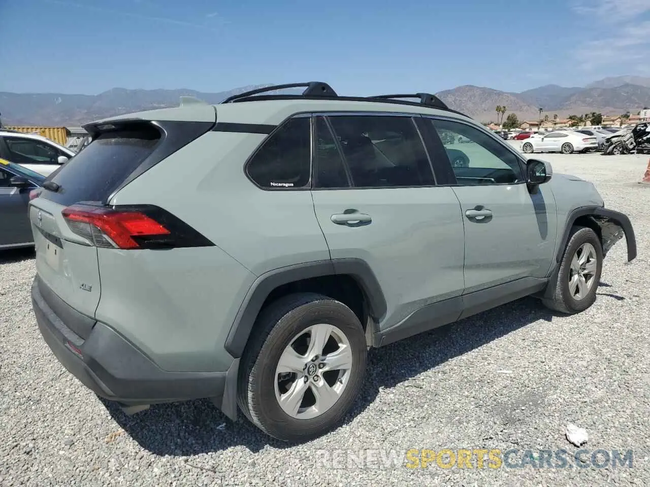 3 Photograph of a damaged car 2T3W1RFV7KC025900 TOYOTA RAV4 2019