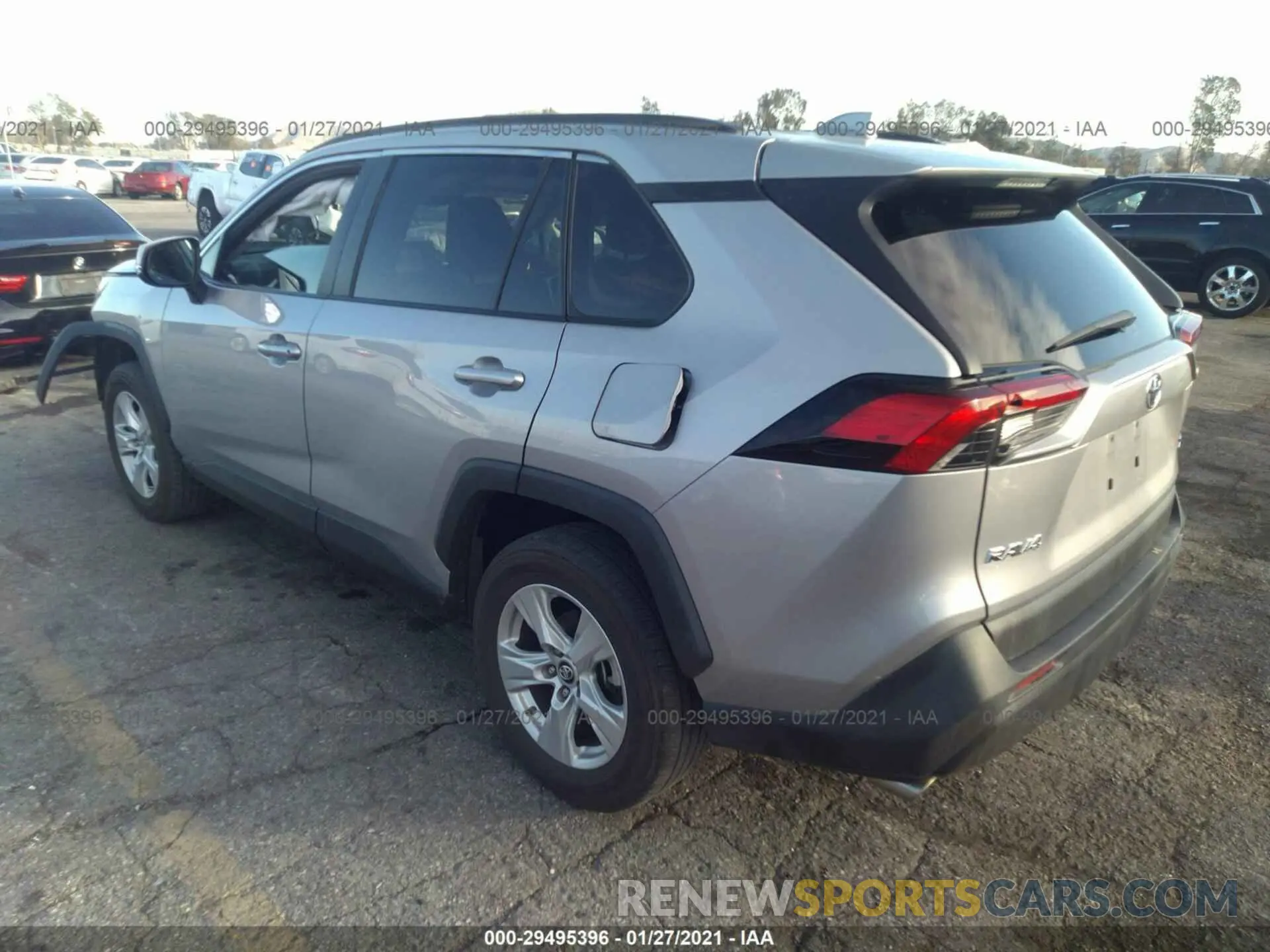 3 Photograph of a damaged car 2T3W1RFV7KW012885 TOYOTA RAV4 2019