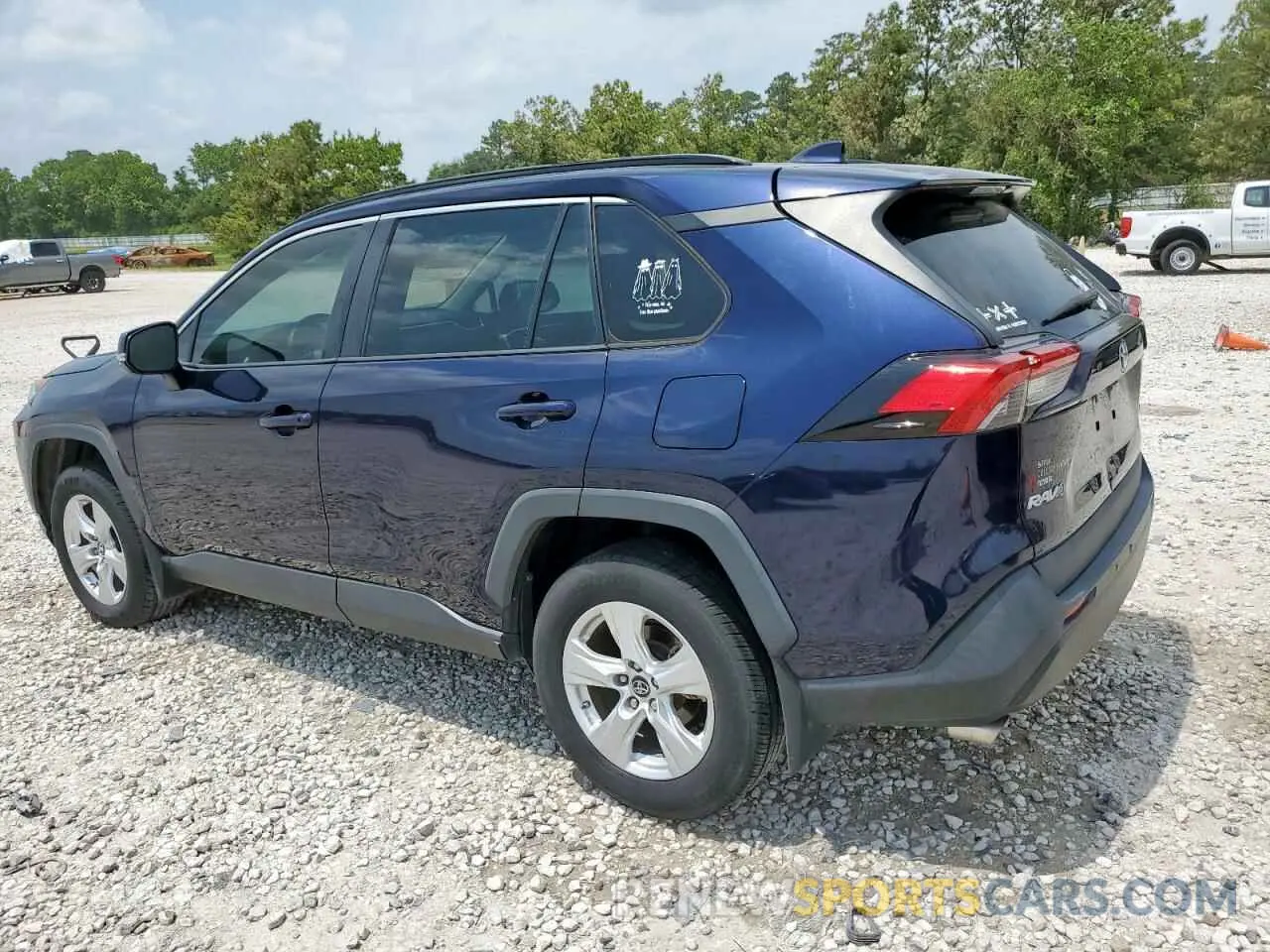 2 Photograph of a damaged car 2T3W1RFV7KW019934 TOYOTA RAV4 2019
