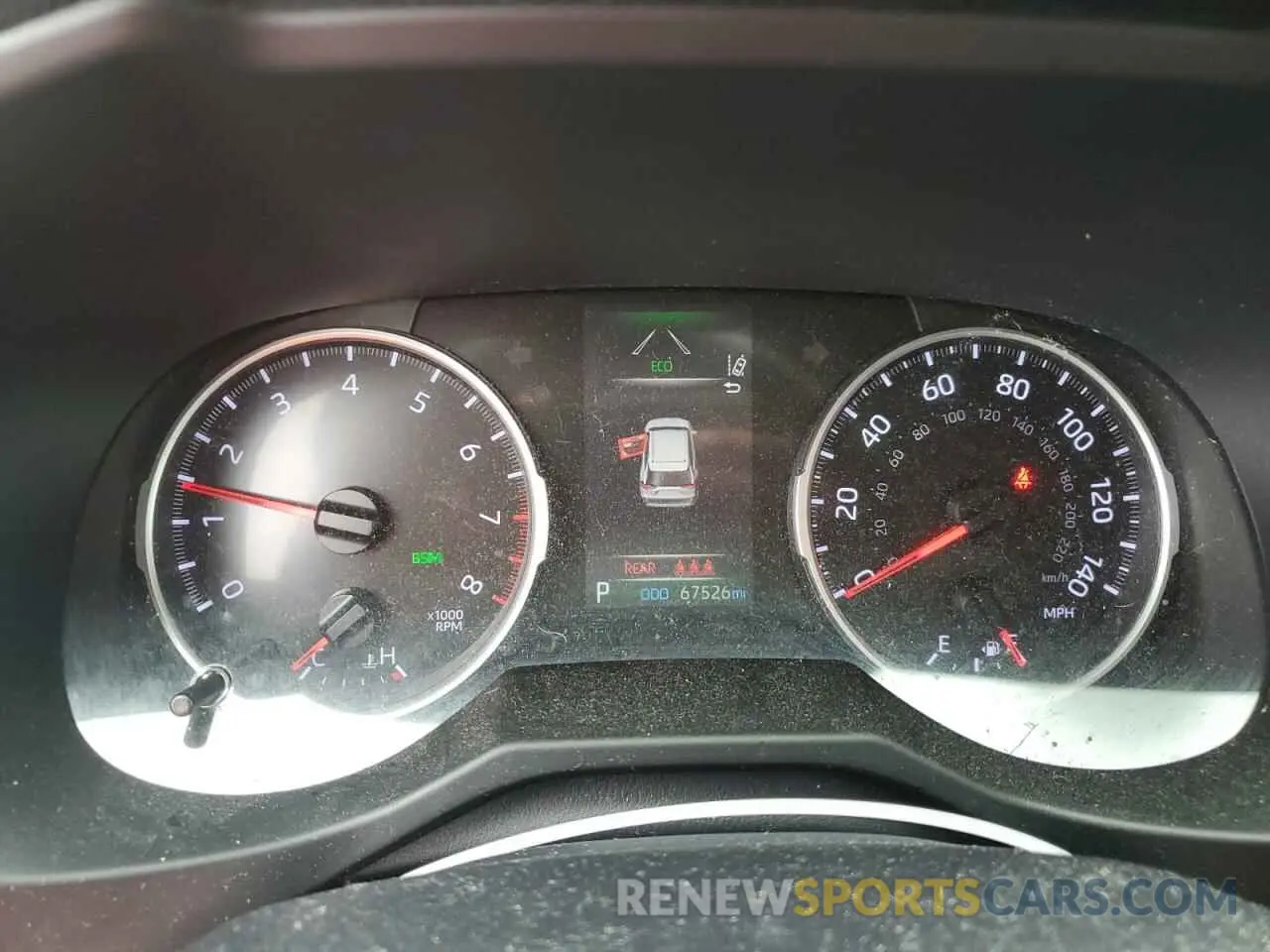 9 Photograph of a damaged car 2T3W1RFV7KW030819 TOYOTA RAV4 2019
